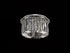 Zula Round Flush Chandelier 5 Light